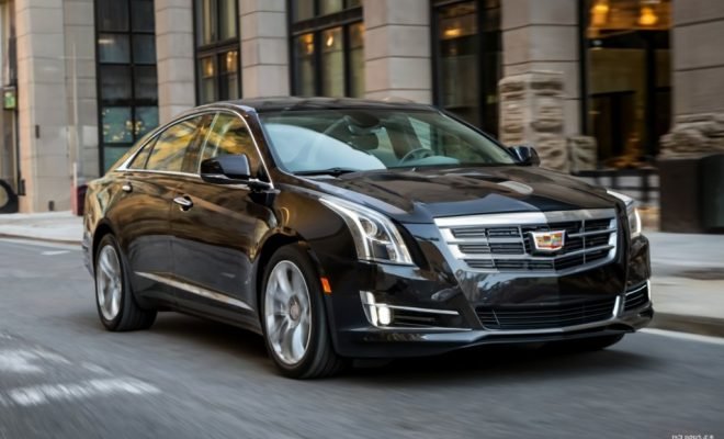 Cinematic Black Cadillac XTS